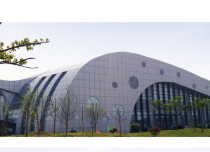 崇文会议中心外景网架工程